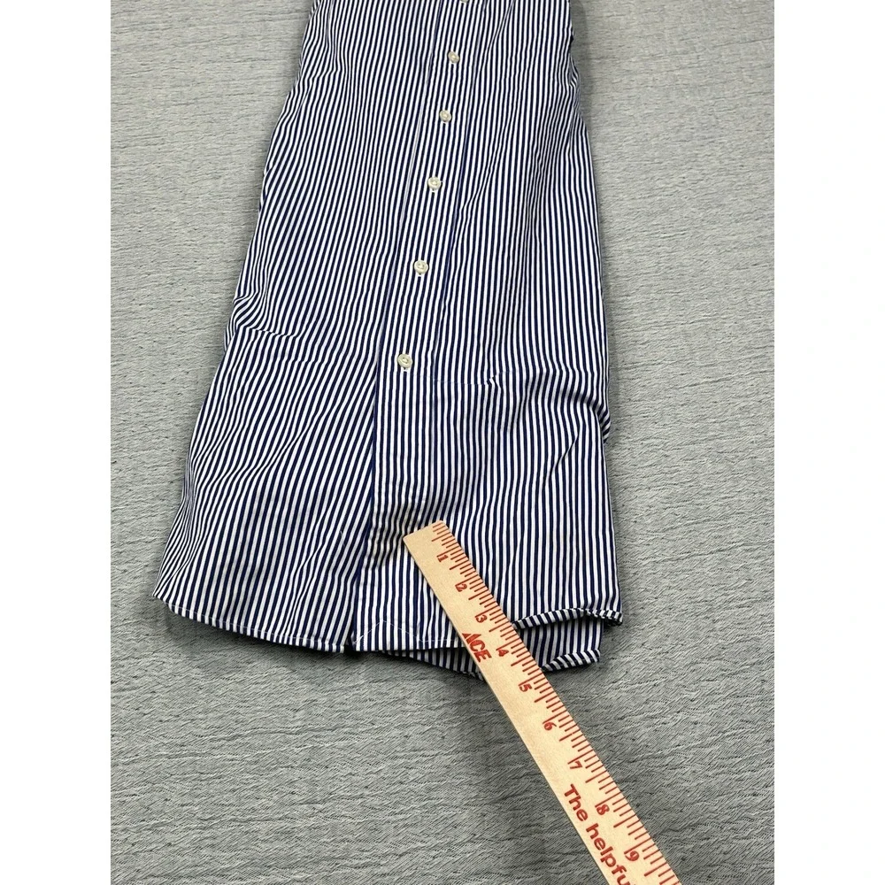 Polo Ralph Lauren Cotton Striped Button Custom Fit 2xl LongSleeve Shirt *Flaw*‎ - Picture 14 of 15